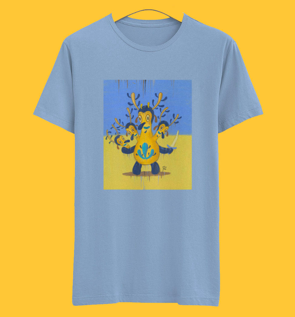 The Mighty Ukrainian Warrior Art for Ukraine T-Shirt