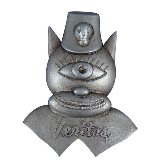 Veritas Pin: All-seeing Cat