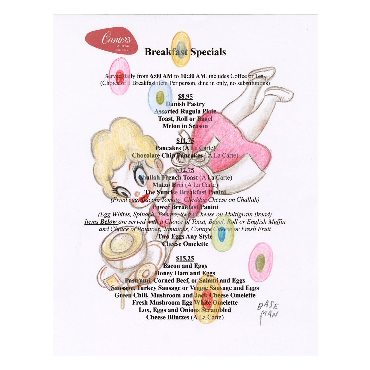 Canter's (Breakfast Special 1)