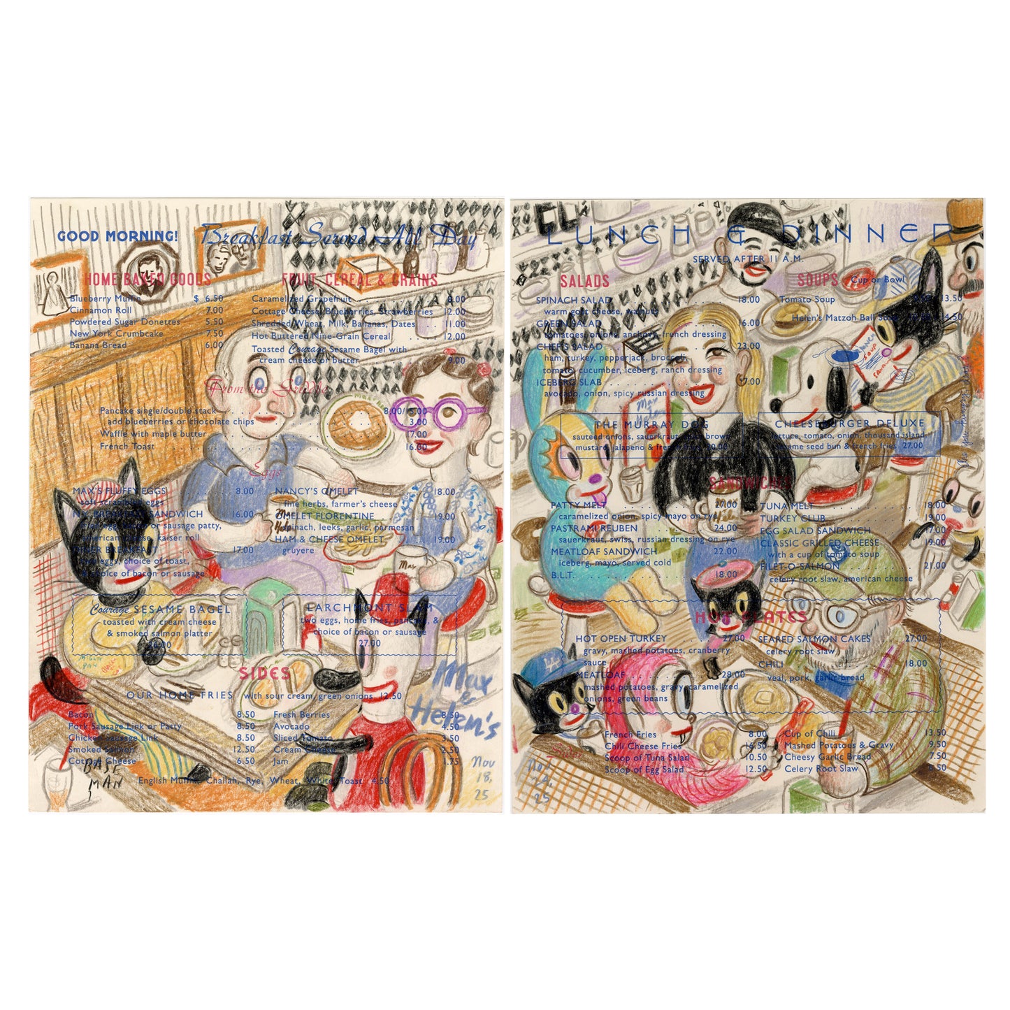 Max & Helen's (Diptych)