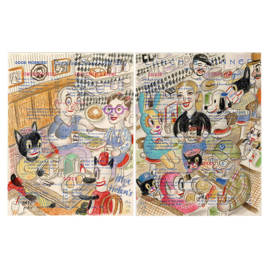 Max & Helen's (Diptych)