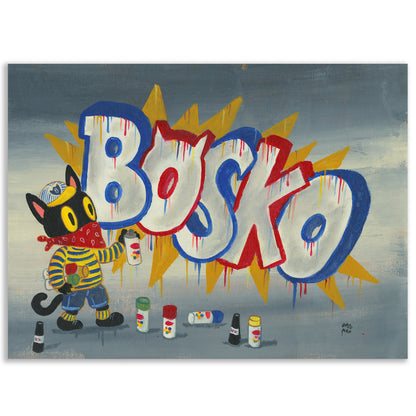 Bosko Poster & Pins