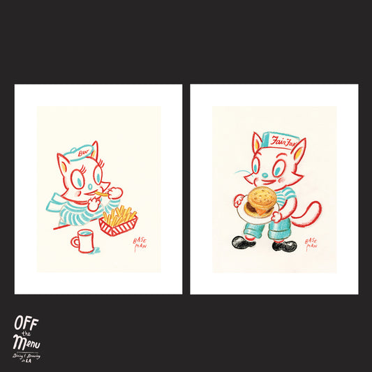 Off the Menu - Fairfax & Beverly Print Set (PRE-ORDER)