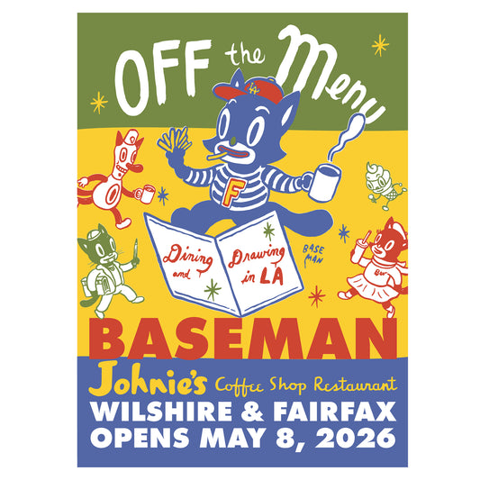 Off the Menu - Letterpress Poster (PRE-ORDER)