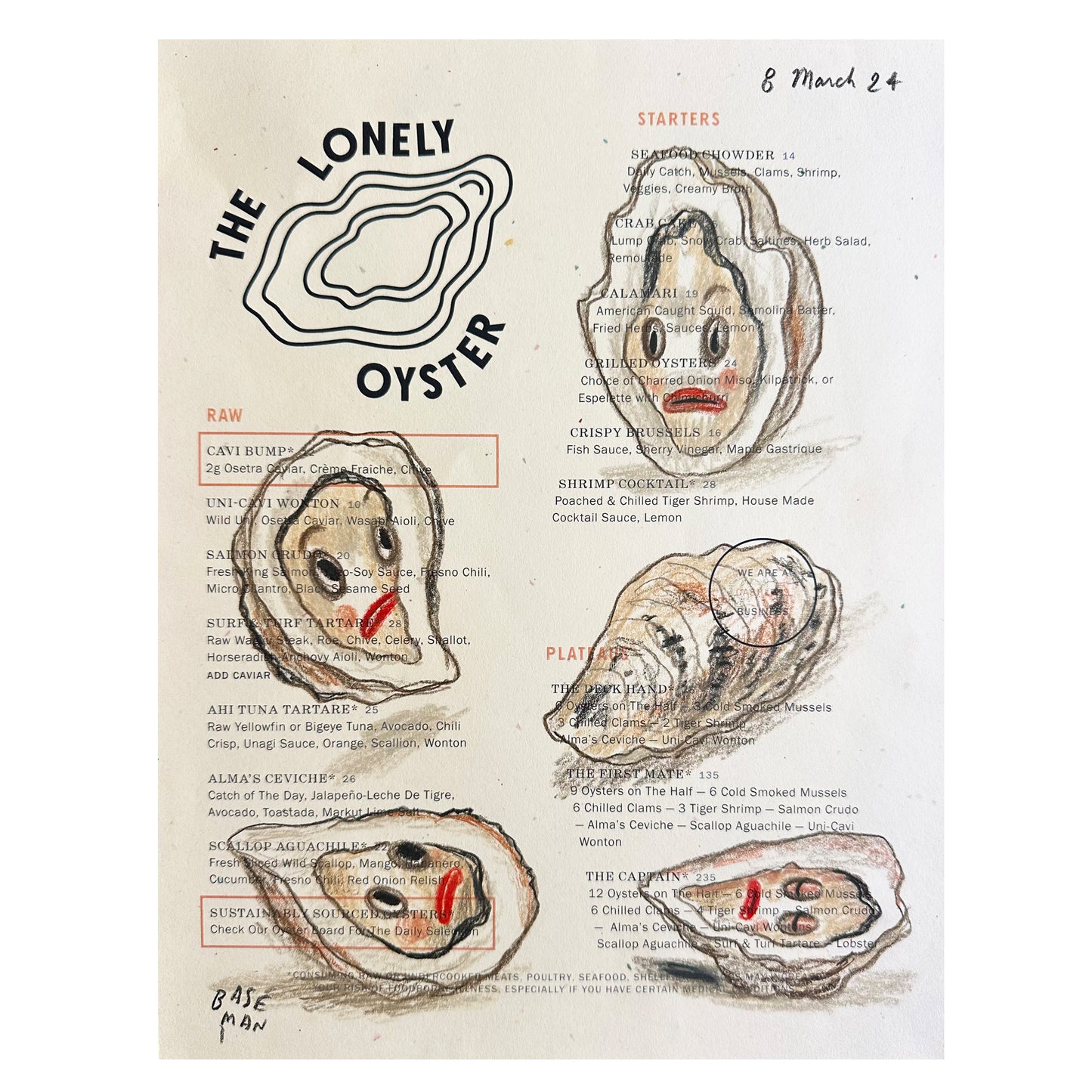 (Secret Menu) Lonely Oyster (The)
