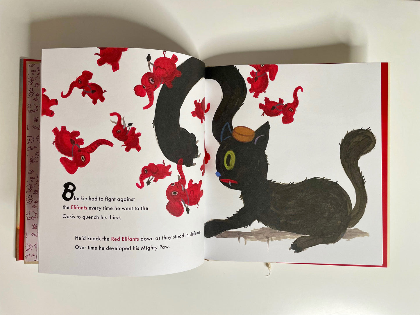 The Mighty Paw by Blackie the Cat SIGNED