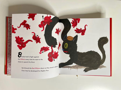 The Mighty Paw by Blackie the Cat SIGNED