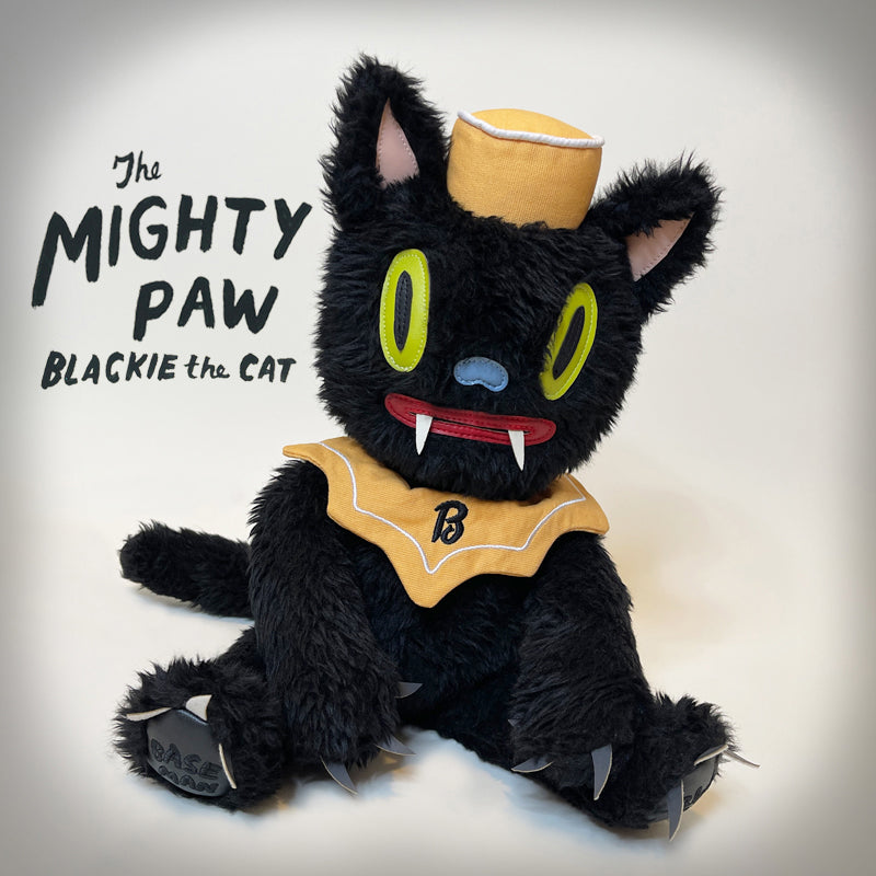 The Mighty Paw Blackie The Cat Plush – Gary Baseman