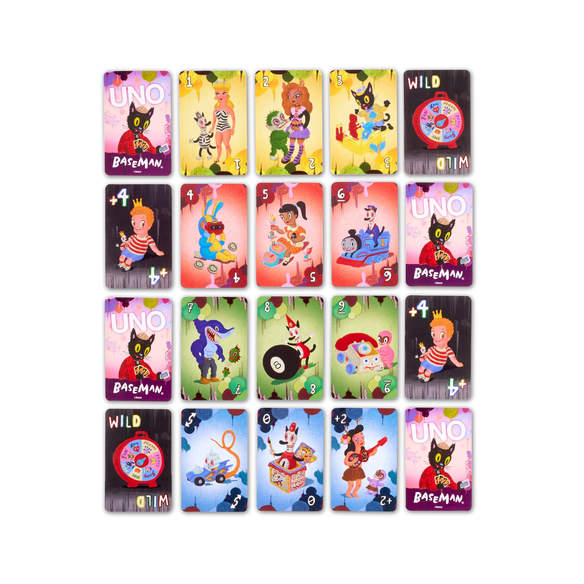 Gary Baseman プレミアムUNOカード Mattel Creations: UNO Canvas x Gary Baseman